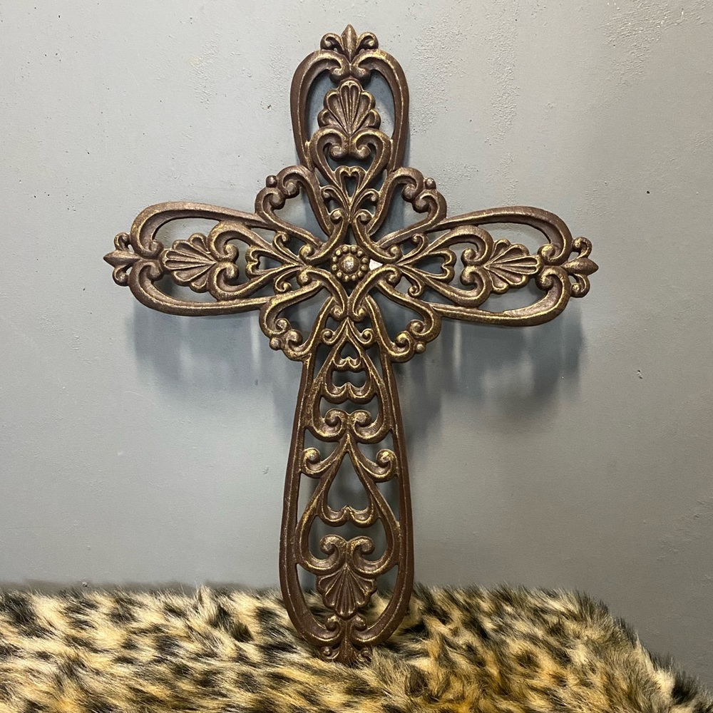 🆕Heavy Decorative Bronze Cross